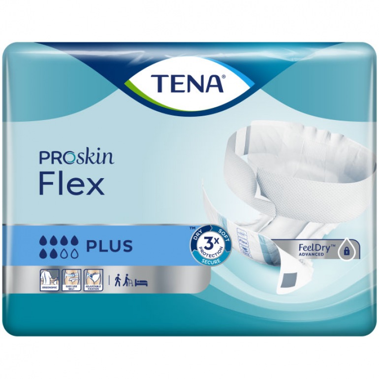 TENA Flex Plus | Belted incontinence briefs